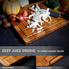 Extra Large Bamboo Cutting Boards,(Set of 3)